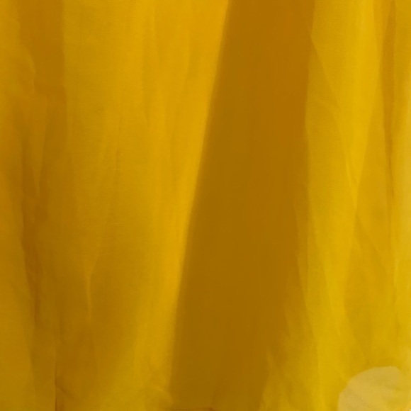 Cotton On Yellow Button Down Sleeveless Top Small - Picture 9 of 9